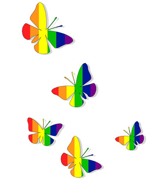 Rainbow-Flutters
